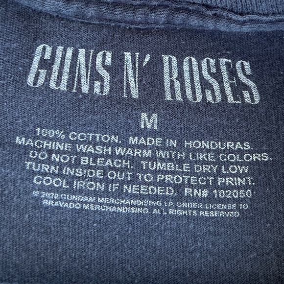 Guns N' Roses Black Short Sleeve T-Shirt Size Medium - Picture 3 of 8